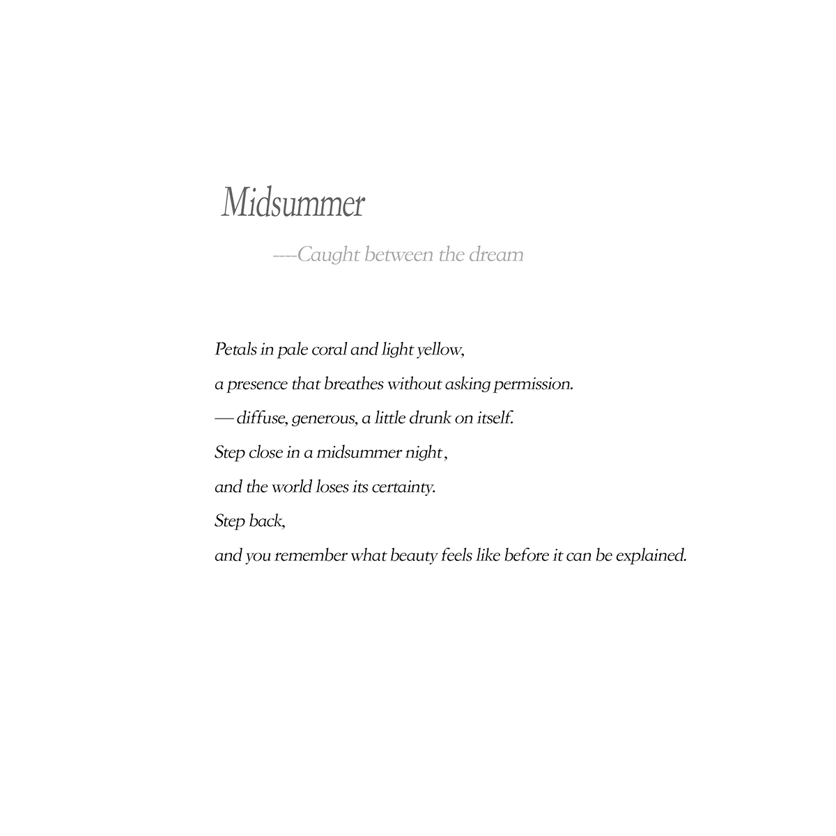Midsummer
