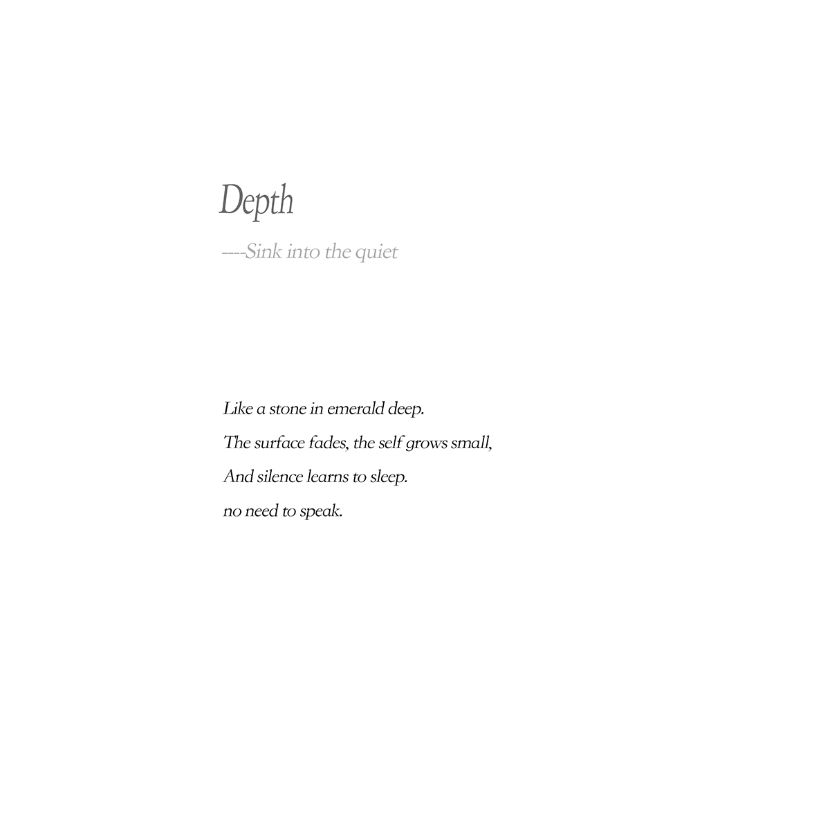Depth